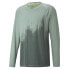 Фото #1 товара Футболка Puma Studio Graphic Crew Neck Green Casual