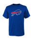 Big Boys Royal Buffalo Bills Primary Logo T-shirt