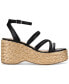 Фото #2 товара Women's Finnickk Strappy Espadrille Wedge Sandals, Created for Macy's