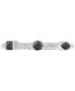 ფოტო #4 პროდუქტის 4-Pc. Set Black Spinel Stack Rings (2-1/20 ct. t.w.) in Sterling Silver