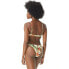 Фото #2 товара Vince Camuto Womens Seychelles Floral Knotted Bikini Top Bone Size SM