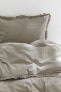 Фото #1 товара Ruffle-trimmed Twin Duvet Cover Set