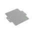 Фото #1 товара Weidmüller MOPL K41 STAHL - Mounting plate - Silver - Galvanized steel - 109 mm - 2 mm - 104 mm