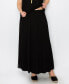 Фото #1 товара Plus Size Elastic Waist Maxi Skirts