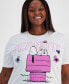 Trendy Plus Size Peanuts Snoopy Graphic T-Shirt