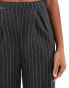 Фото #3 товара ASOS DESIGN pinstripe trousers in grey