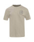 Men's Tan Seattle Mariners Neutral Drop Shoulder T-shirt