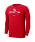 Фото #2 товара Men's Red Houston Cougars Long Sleeve T-shirt