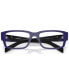 Men's Rectangle Eyeglasses, PR 07ZV55-O