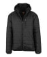 Men's Sherpa Lined Hooded Puffer Jacket