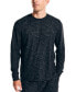ფოტო #3 პროდუქტის Men's 2-Pc. Relaxed-Fit Waffle-Knit T-Shirt & Pajama Pants Set