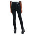 Фото #2 товара CALVIN KLEIN JEANS Skinny Clean Black Stretch Mid Waist Jeans