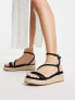 Фото #4 товара MIM Chiko platform strappy sandal in black