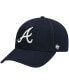 ფოტო #2 პროდუქტის Men's Navy Atlanta Braves Legend MVP Adjustable Hat