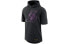 Футболка мужская Nike SS20 LAL M NK Tee Cts Hoody черная M - фото #1