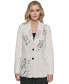 Фото #2 товара Women's Signature Script Blazer