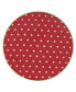 Holiday Fun 6" Canape Plates Set of 6, Service for 6