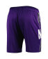 Фото #4 товара Шорты баскетбольные Under Armour Purple Northwestern Wildcats Logo (мужские)