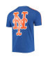 Men's Royal, Orange New York Mets Taping T-shirt Royal, Orange, L - фото #3