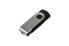 GoodRam UTS2 - 8 GB - USB Type-A - 2.0 - 20 MB/s - Swivel - Black - Флешка GoodRam UTS2 8 ГБ USB 2.0 20 МБ/с Черная