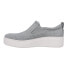 Фото #3 товара TOMS Tristan Platform Womens Grey Sneakers Casual Shoes 10017875T