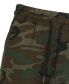 Фото #3 товара Men's Camo Printed French Terry Shorts, Pack of 3