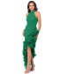 Фото #5 товара Women's Ruffled Asymmetric-Hem Dress