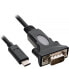 Фото #1 товара InLine USB-C to serial adapter cable - USB-C male / DB9 male - 1.8m