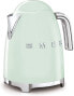 Smeg KLF03PGEU Electric Kettle Chrome Stainless Steel 1.7 Litre Pastel Green