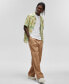 Фото #4 товара Men's Relaxed-Fit Wide-Leg Pants, Created for Macy's