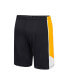 ფოტო #3 პროდუქტის Men's Black Appalachian State Mountaineers Haller Shorts