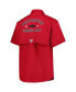 ფოტო #3 პროდუქტის Men's Crimson Oklahoma Sooners Bonehead Button-Up Shirt