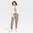 Фото #4 товара Women's Flex Woven Mid-Rise Cargo Joggers - All In Motion Taupe XS