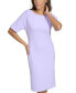 Women's Boat-Neck Elbow-Sleeve Sheath Dress