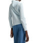 ფოტო #2 პროდუქტის Women's Essential+ Logo-Front Long-Sleeve Hoodie