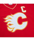 Фото #4 товара Men's Lanny McDonald Red Calgary Flames Captain Patch 1988/89 Blue Line Player Jersey