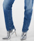Фото #7 товара Women's Straight High Rise Mom Jeans