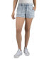 ფოტო #1 პროდუქტის Juniors' High-Rise Utility-Pocket Shorts