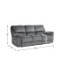 Фото #5 товара White Label Andes 89" Double Reclining Sofa