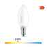 LED lamp Philips Candle White F 40 W 4,3 W E14 470 lm 3,5 x 9,7 cm (4000 K)