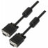 VGA Cable NANOCABLE 10.15.0110 Black 10 m