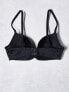 Фото #3 товара ASOS DESIGN 2 pack microfibre moulded t-shirt bra in black & white