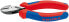 KNIPEX X-Cut - Diagonal-cutting pliers - Chromium-vanadium steel - Plastic - Blue/Red - 16 cm - 175 g