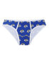 Фото #3 товара Women's Royal Los Angeles Rams Gauge Allover Print Knit Panties
