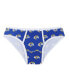 Women's Royal Los Angeles Rams Gauge Allover Print Knit Panties