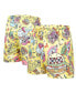 Men's Yellow SpongeBob SquarePants Krabby Patty Bob Shorts