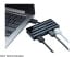 Фото #4 товара Rosewill 4-Port Slim USB 3.0 Mini Hub, Compatible with Windows & Mac OS, Portabl