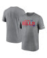 Фото #1 товара Men's Heather Gray Buffalo Bills Legend Team Shoutout Performance T-shirt