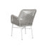 Фото #4 товара Садовое кресло Home ESPRIT Белый Серый Алюминий синтетический ротанг 57 x 63 x 84 cm