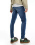 Jack & Jones Pete slim tapered jean in mid blue wash